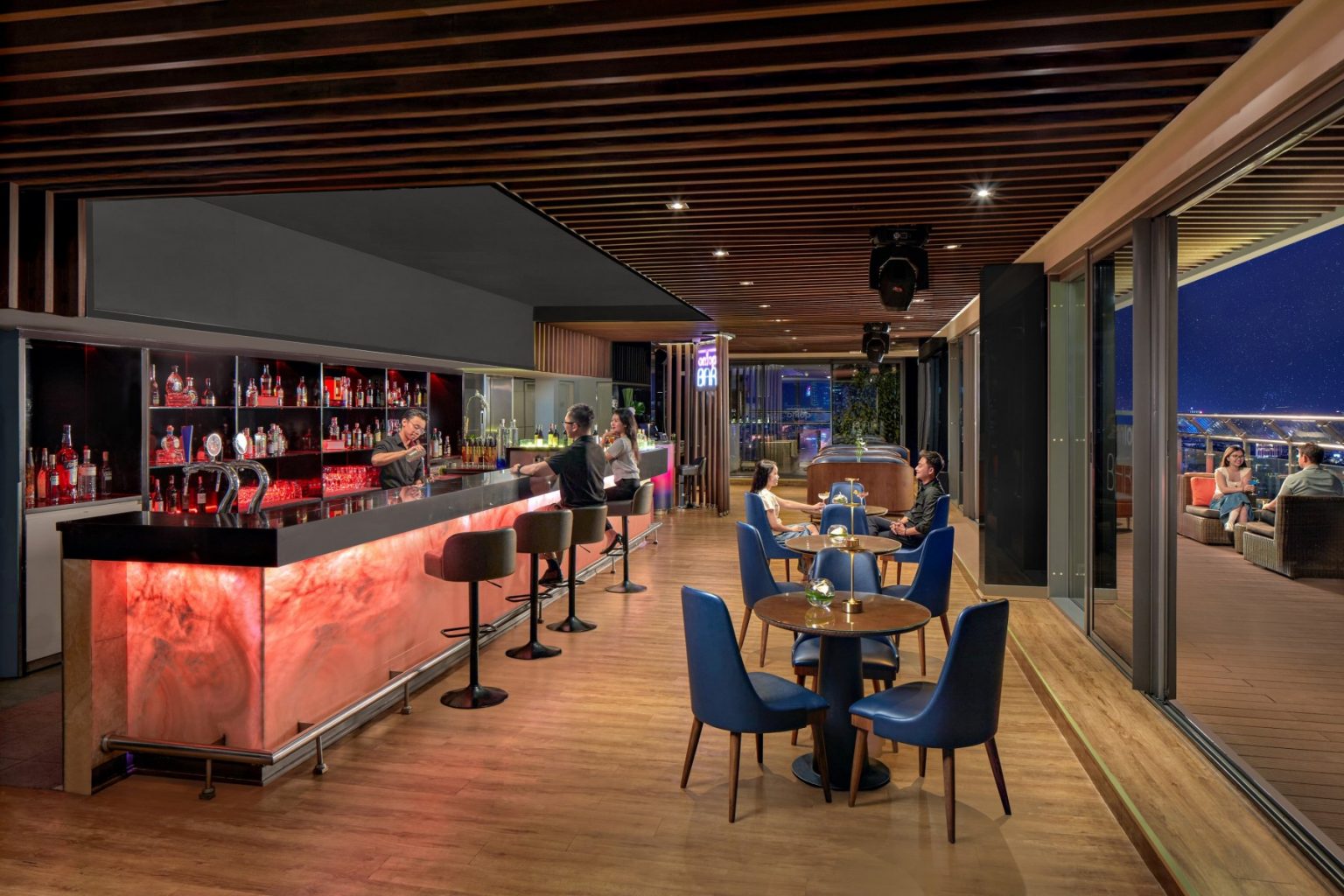 OnTop Bar - Stunning Views Of Saigon Skyline | Novotel Saigon Centre